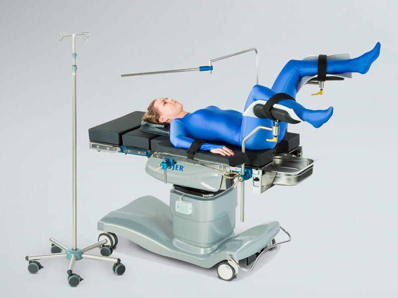 Положение хирургического стола для урологии и гинекологии SCANDIA SC440 PRIME Lojer (Финляндия)