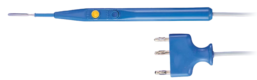 Ручка-держатель монополярных электродов с ручным управлением (одноразовая)