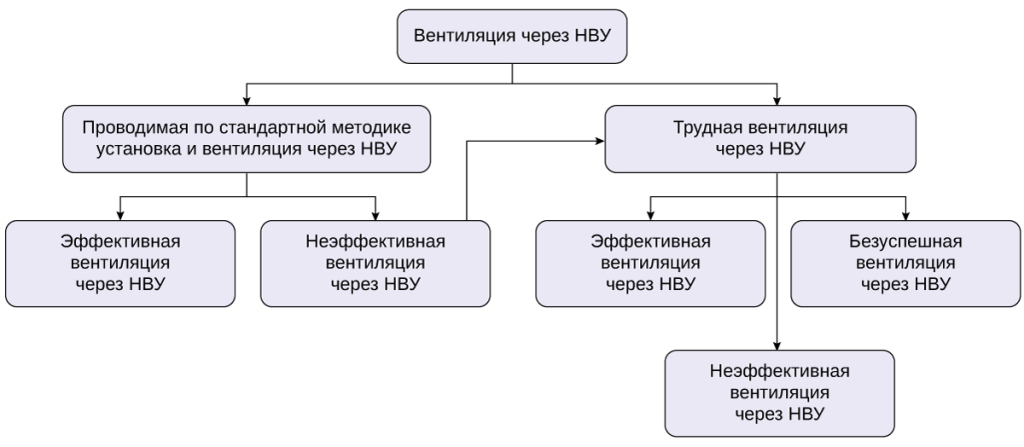 Классификация вентиляции через надгортанные воздуховодные устройства Классификация вентиляции через надгортанные воздуховодные устройства