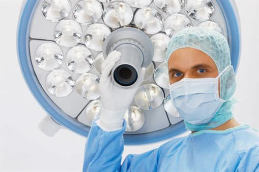 Хирургический светильник с видеокамерой