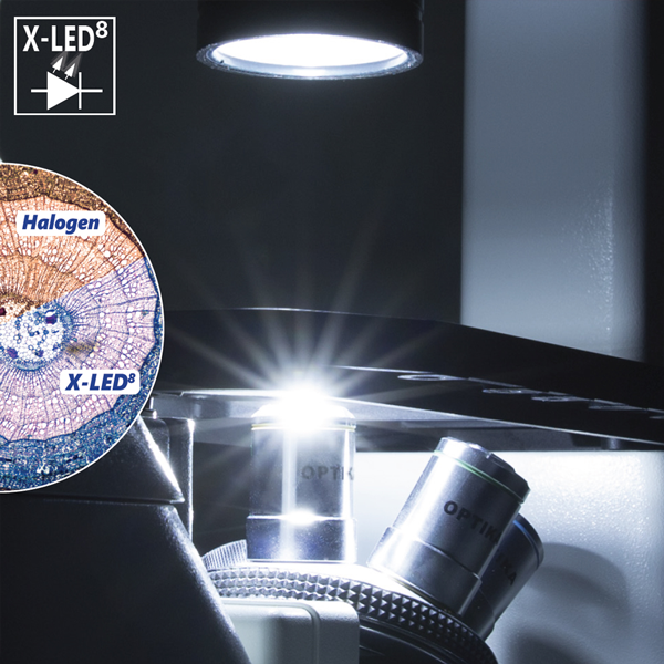 Источник освещения X-LED8 микроскопов Optika серии XDS