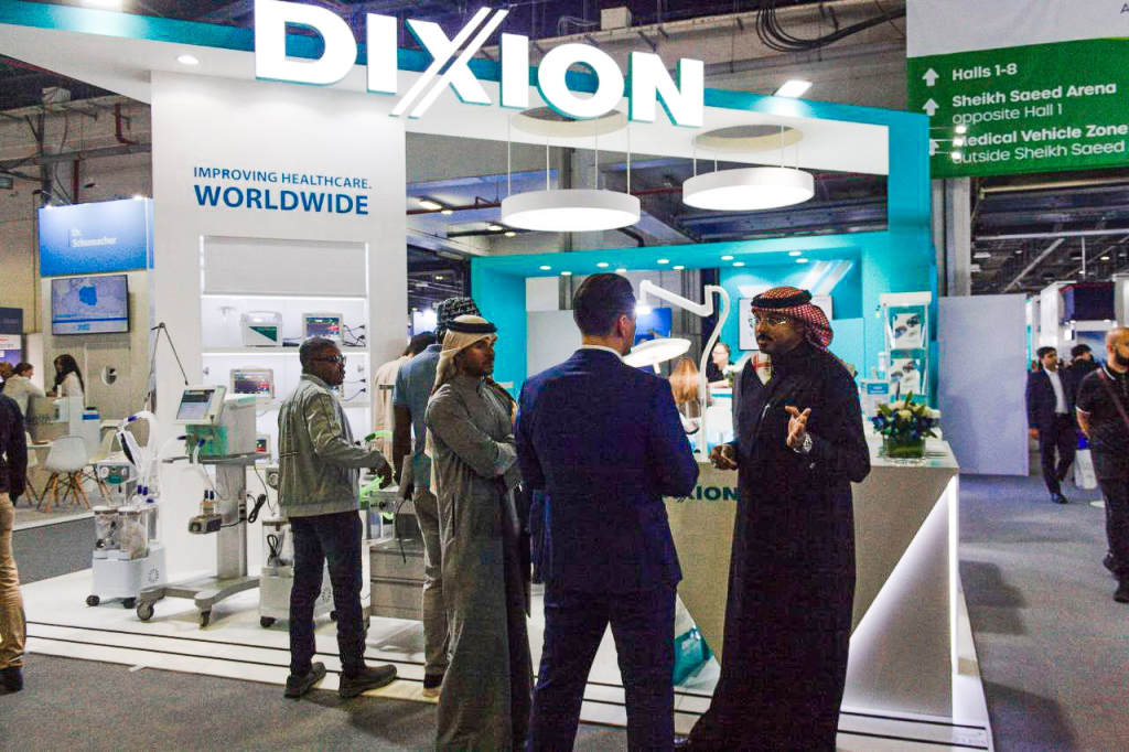 Стенд Dixion GmbH на Arab Health 2024