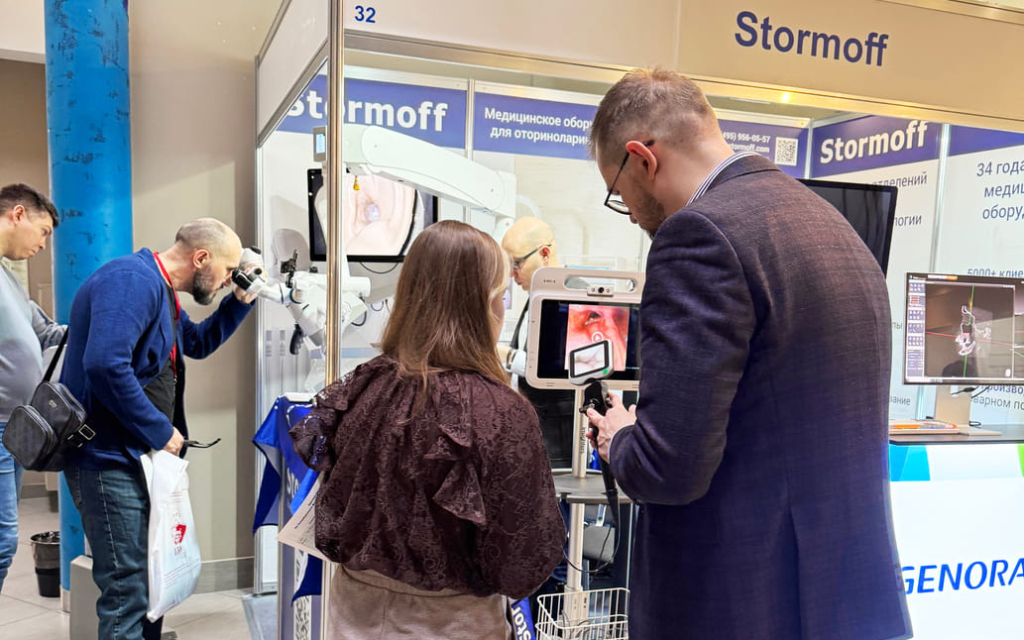 Стенд Stormoff на конференции XV Форуме оториноларингологов России Стенд Stormoff на конференции XV Форуме оториноларингологов России