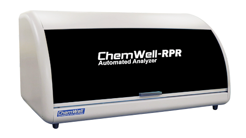 Автоматический анализатор для инвитро диагностики сифилиса Awareness Technology ChemWell RPR (США)
