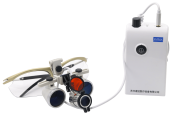 Комплект Zumax бинокулярная лупа SLF Galileo + осветитель HL 8300 (Китай)