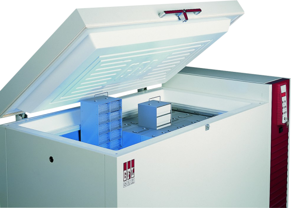 Горизонтальный морозильник GFL-6343 до -40°С для биологических субстанций