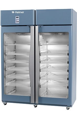 Вертикальный фармацевтический холодильник с двойной дверью HPR256 Helmer