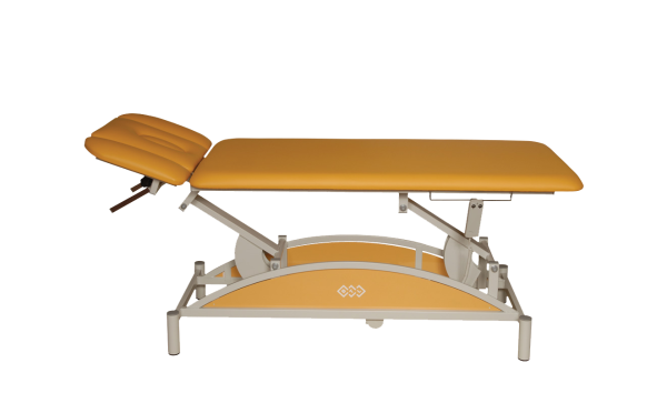 Массажный стол BTL - 1300 двухсекционный, цвет желтый
