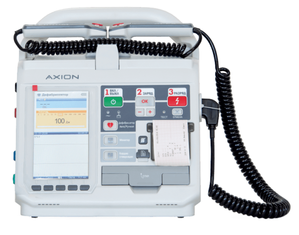 Дефибриллятор-монитор Аксион ДКИ-Н-11 (Россия)