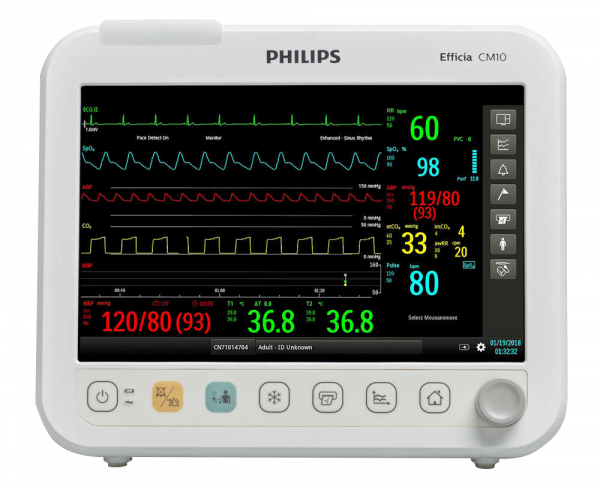 Монитор пациента Efficia CM Philips купить в Москве, цена на Efficia CM ...